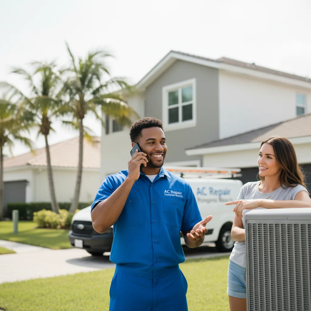 AC Repair Pompano Beach customer support in Elliston